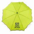 3 sections Folding umbrella with special edge